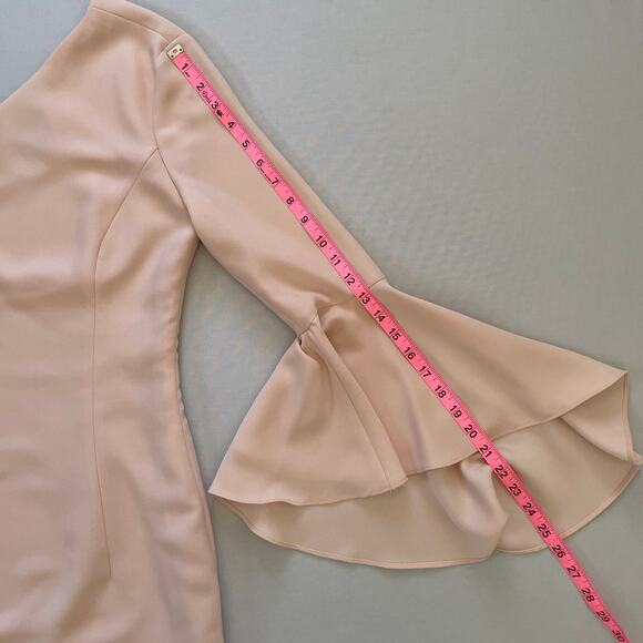 Intermix Dress Women Small Pink Aleen One Shoulder Mini Cocktail Party Datenight - Picture 9 of 9